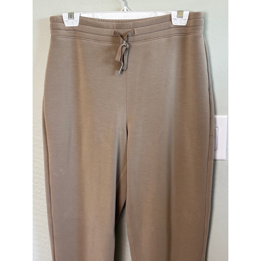 Spanx AirEssentials Half Zip Jogger Set Taupe Women XL 1X Loungewear 2-Piece - Picture 4 of 14